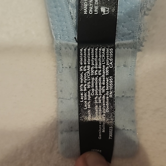 Natori | NWOT Women's Tiffany Blue Feathers Contour Plunge Underwire Bra 30 DDD - Picture 10 of 10